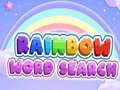 leikur Rainbow Word Search