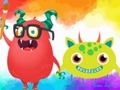 leikur Coloring Book: Monster 2