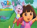 leikur Dora Find Hidden Map