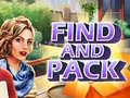 leikur Find and Pack