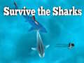 leikur Survive the Sharks