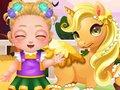 leikur Baby Cathy Ep35: Unicorn Care