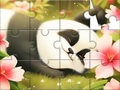 leikur Jigsaw Puzzle: Sleeping Panda