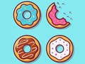 leikur Coloring Book: Doughnuts