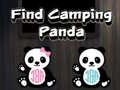 leikur Find Camping Panda