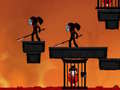 leikur Ninja Stickman Warrior HTML5