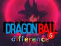 leikur Dragon Ball 5 Difference