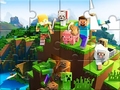 leikur Jigsaw Puzzle: Blockman