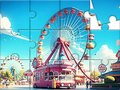 leikur Jigsaw Puzzle: Amusement-Park