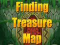 leikur Finding Treasure Map