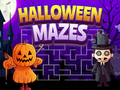 leikur Halloween Mazes