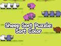 leikur Sheep Sort Puzzle: Sort Color