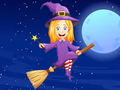 leikur Coloring Book: Halloween Girl