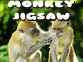 leikur Monkey Jigsaw