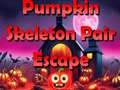 leikur Pumpkin Skeleton Pair Escape 