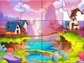 leikur Jigsaw Puzzle: Village