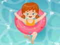 leikur Coloring Book: Swim Ring