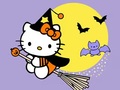 leikur Coloring Book: Kitty Halloween