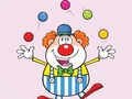 leikur Coloring Book: Clown
