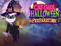 leikur Cat Girl Halloween Preparation
