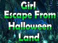 leikur Girl Escape From Halloween Land 