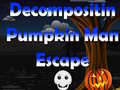 leikur Decomposition Pumpkin Man Escape 