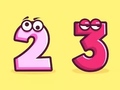 leikur Coloring Book: Number 2-3