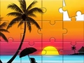 leikur Jigsaw Puzzle: Sunset