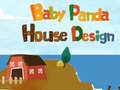 leikur Baby Panda House Design