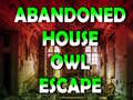leikur Abandoned House Owl Escape