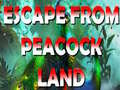 leikur Escape From Peacock Land