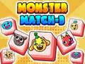 leikur Monster Match-3 