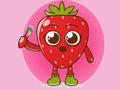 leikur Coloring Book: Delicious Strawberries