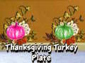 leikur Thanksgiving Turkey Plate