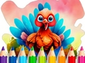 leikur Coloring Book: Happy Thanksgiving