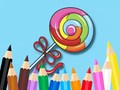 leikur Coloring Book: Lollipop