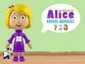 leikur World of Alice Animal Numbers