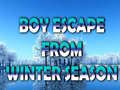 leikur Boy Escape From Winter Season