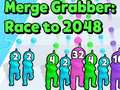 leikur Merge Grabber: Race To 2048