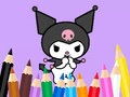 leikur Coloring Book: Kuromi Carries Bag