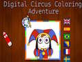 leikur Digital Circus Coloring Adventure
