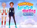 leikur Princess Winter Ice Skating Outfits