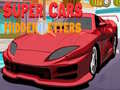 leikur Supercars Hidden Letters
