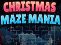 leikur Christmas maze game