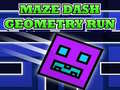 leikur Geometry Dash Maze Maps