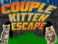leikur Couple Kitten Escape