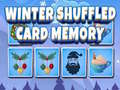 leikur Winter Shuffled Card Memory