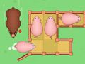 leikur Slide Puzzle: Piggy Move