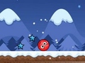 leikur Red Ball: A New Year's Adventure