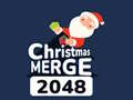 leikur Christmas Merge 2048